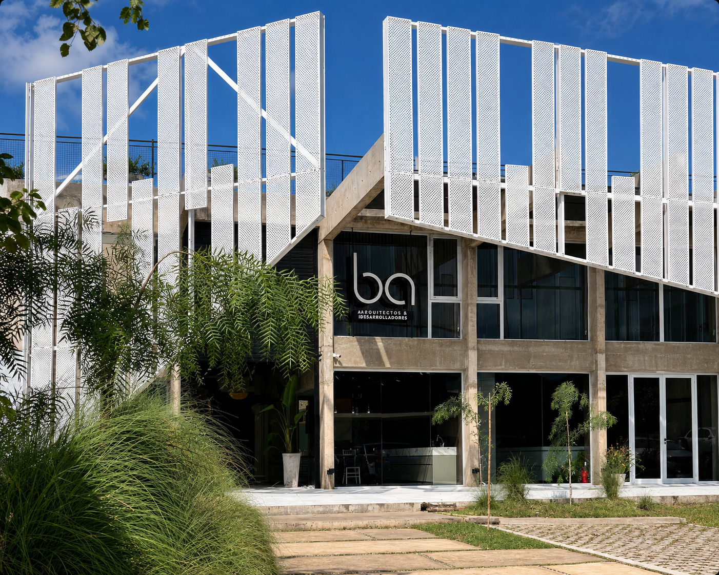 Fachada de BA Arquitectos en Reconquista 71